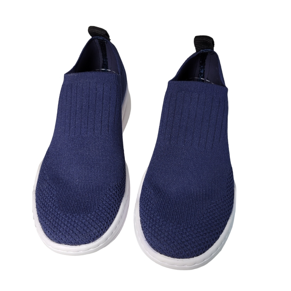 Marc Fisher blue and white slip on sneakers Size 7.5 - Picture 2 of 8
